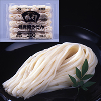 真打 稲庭風うどん(ミニダブル) 200G　5食入　5食入 (シマダヤ株式会社 和風調理品 うどん)