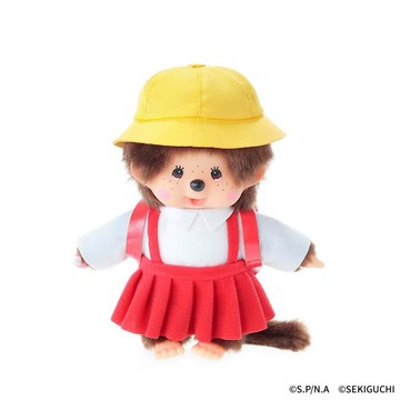 真愛日本 限定 經典蒙奇奇娃 S 櫻桃小丸子 蒙奇奇 Monchhichi 娃娃 玩偶 收藏