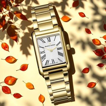 Maurice Lacroix 艾美錶 Fiaba Square 羅馬方形女錶-24X34mm FA1205-PVY02-110-1