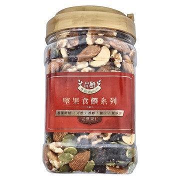 品鮮生活 綜合堅果 六皇食饌桶裝  450g  1桶