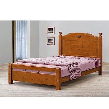 MUNA安雅3.5尺柚木色單人床 111X202X96cm