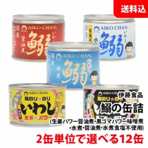 送料無料 伊藤食品 いわしの生姜パワー 黒ごまパワー(味噌煮) 鰯の缶詰 (水煮 水煮食塩不使用 ?油煮) 選べる12缶 あいこちゃん 缶詰 セッ