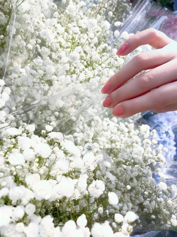 指甲貼 美甲貼 N05 粉紅泡泡 一貼即用  持久7-14天 無毒無害