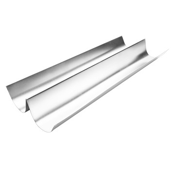 FOX RUN 雙槽法國麵包烤盤 45.7cm  原鋼色  1個