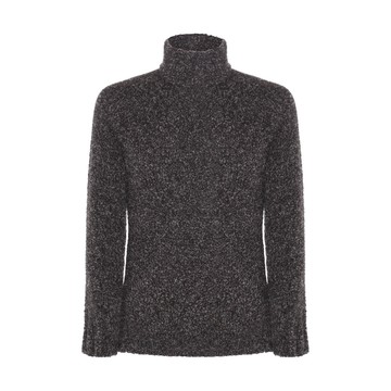 Giorgio Armani - Brown Cashmere And Silk Blend Melange Sweater