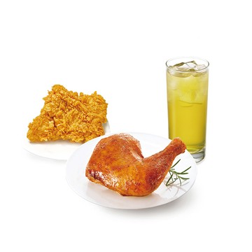 【21Plus/21風味館】9153烤腿炸排餐好禮即享券