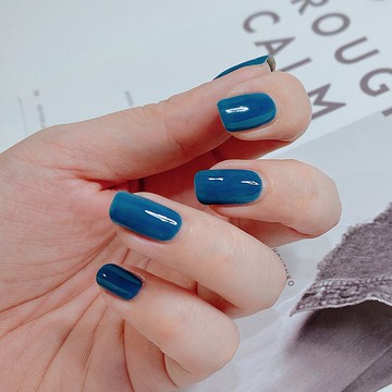 V128 霧霾藍 愛若雅光撩指甲油一步膠