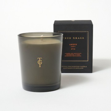 TRUE GRACE莊園香氛蠟燭190g 琥珀