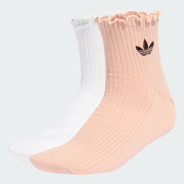 ADIDAS RUFFLE 1/4 S 2P 男女 踝襪 KD8369
