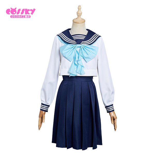 明日ちゃんのセーラー服 コスプレ 私立ロウ梅学園 制服 長袖 変装 仮装 ハロウィン イベント Cosplay 撮影 祭り 通販 Lineポイント最大0 5 Get Lineショッピング