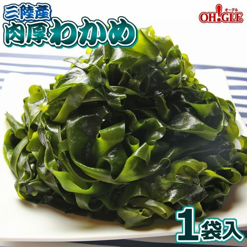 ポイント消化 三陸産 肉厚わかめ 1袋入 通販 Lineポイント最大0 5 Get Lineショッピング