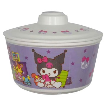 KUROMI 酷洛米 美耐皿泡麵碗 6歲以上  庫洛米 紫色  1個