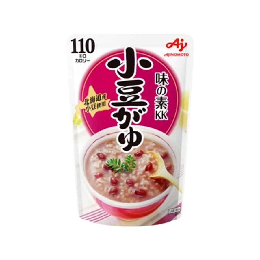 味の素KK おかゆ 白がゆ250g、玉子がゆ250g、小豆がゆ250g、梅がゆ250g、紅鮭がゆ250g  各1個セット