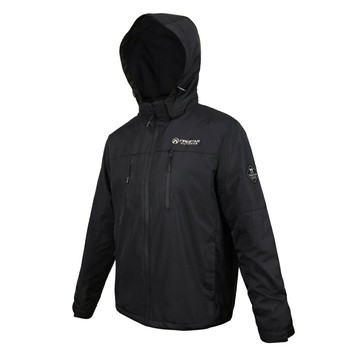 FIRESTAR 男可拆帽衝鋒外套(連帽外套 防潑水 防風 刷毛 保暖 上衣「J3353-10」≡排汗專家≡