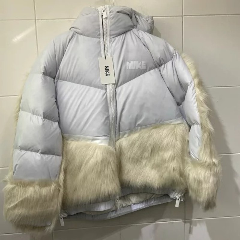 NIKELAB 20aw WMNS SACAI NRG RH PARKA L ナイキラボ サカイダウン