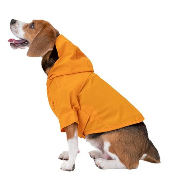 PEHOM 可調節式防潑水魔鬼氈雨衣 蛋黃色 XL  1入  1xl