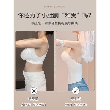 婚紗專用隱形內衣女小胸聚攏防滑顯大無肩帶上托新娘結婚束身禮服