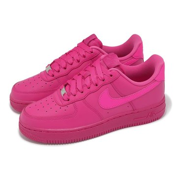 Nike 休閒鞋 Wmns Air Force 1 07 女鞋 桃紅 經典 AF1 DD8959-600