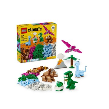 LEGO 經典系列 11041 創意恐龍套裝(恐龍玩具 積木 玩具 創意遊戲)
