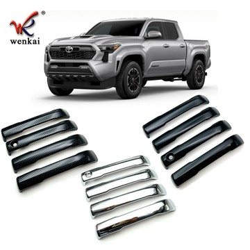 適用于24款豐田TACOMA改裝車門外拉手蓋塔科馬車門把手保護裝飾貼