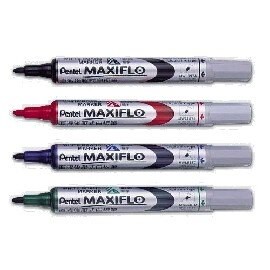 Pentel飛龍 MWL5S 後壓式白板筆 4mm 圓頭細字 / MWL5M 直液式後壓白板筆 6mm 粗圓【APP滿額下單10%點數(單一帳號最高5000點)】1/31止