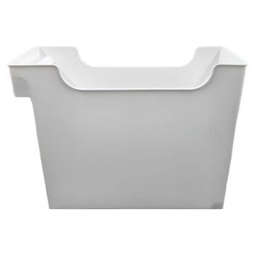 SHIMOYAMA 廚櫃隙縫多功能收納盒 附輪  16.5 x 35 x 26.5cm  white  1個