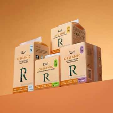 Rael Cotton Cover Panty Liners (4 Types)