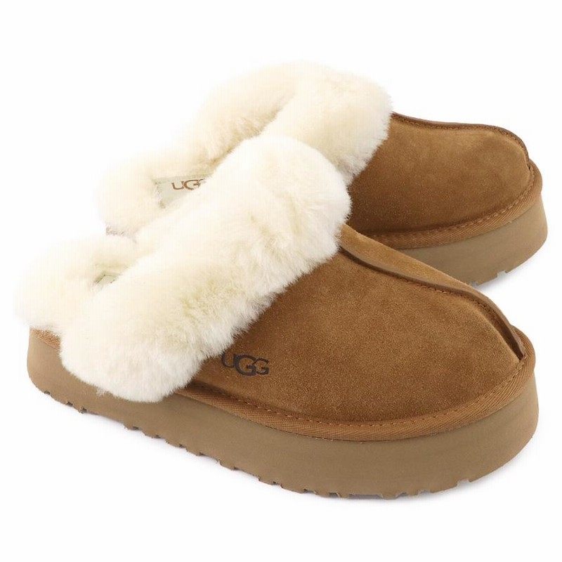 UGG シープスキン ルームサンダル 新品 正規品 【公式通販】