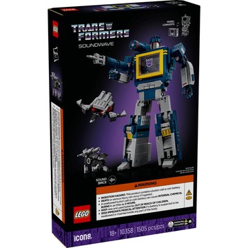 [樂享積木] LEGO 10358 音波 ICONS系列