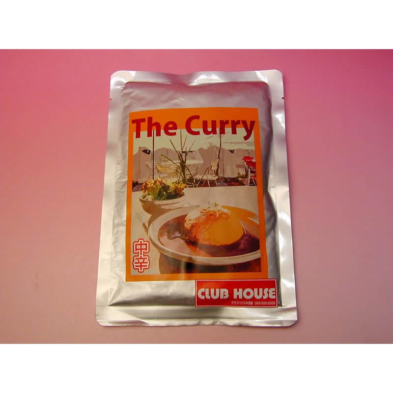 愛媛松山 CLUBHOUSE中須賀 The Curry 中辛 200g １０個入り