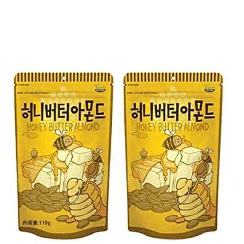 ハニーバターアーモンド 110g2袋セット ハニーバター アーモンド 韓国の人気スナック Honey Butter スナック お菓子 おや