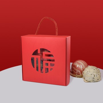 鏤空福字手提盒 簍空包裝禮盒 新年禮品包裝 過年手提盒 伴手禮盒 年貨包裝盒 過年禮盒 節慶禮