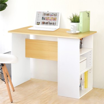 HOPMA家具 簡約書桌 台灣製造 工作收納桌-寬90 x深48 x高71.8cm
