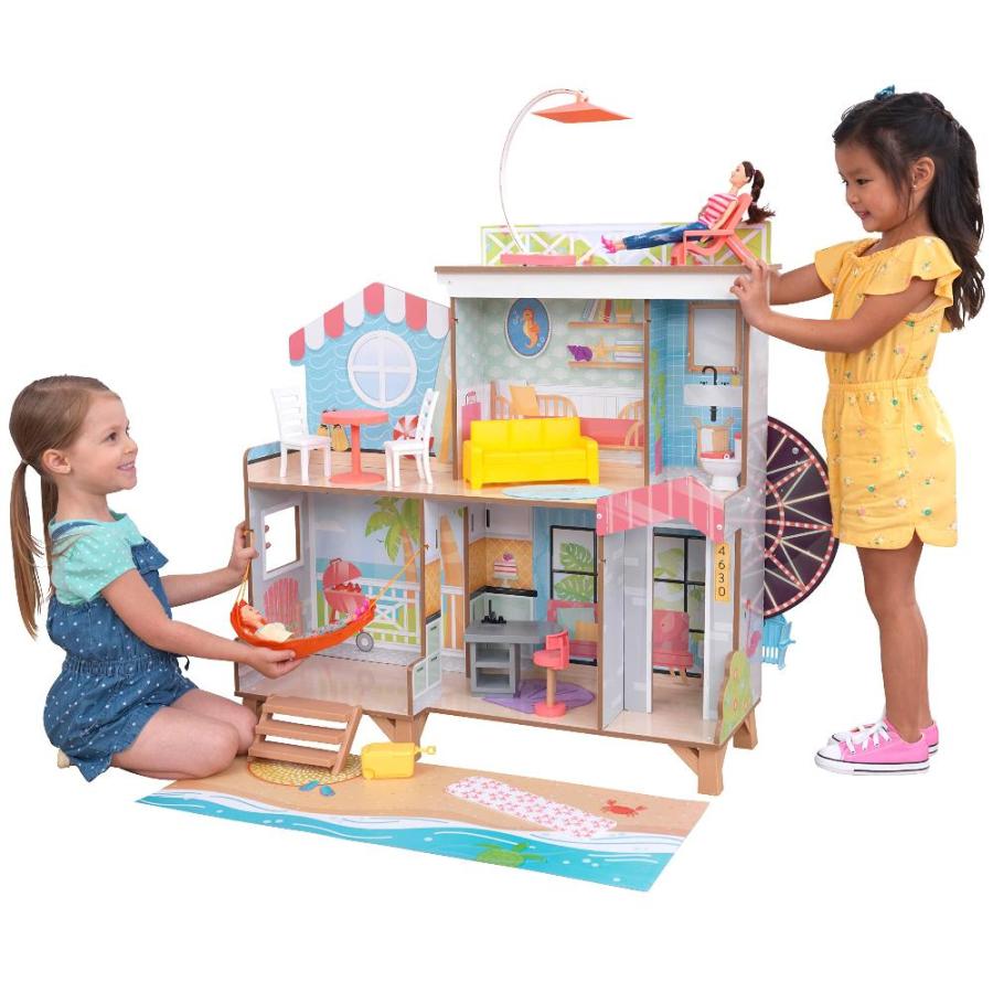 Beach dollhouse store