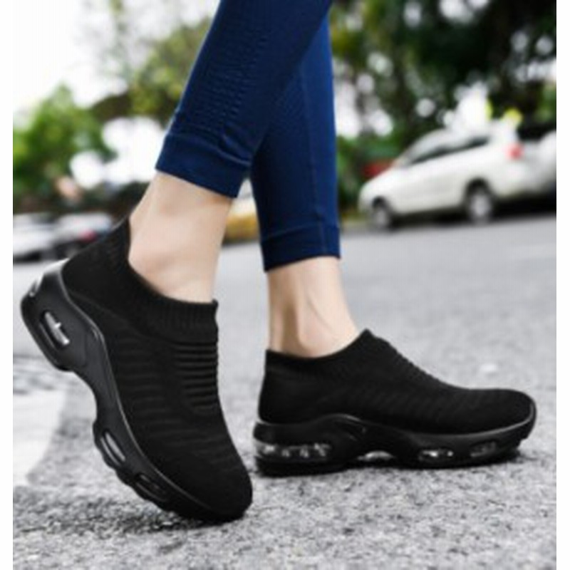 スリッポン レディース スニーカー おしゃれ かわいい スリッポン 厚底 厚底 スニーカー レディース 疲れない ランニング シューズ 無地 通販 Lineポイント最大1 0 Get Lineショッピング