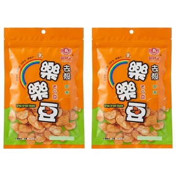 翁財記 去殼樂樂豆/蠶豆 芥末味  240g  2個