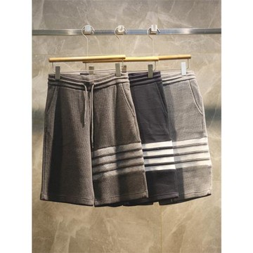 滅世！25ss高端夏新款華夫格四杠tb短褲男女運動tb中褲五分半褲潮