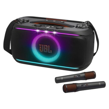 JBL 可攜式AI燈光派對藍牙喇叭  黑色  PARTYBOX ON-THE-GO 2 PLUS