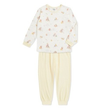 彩蛋趣圓領冷氣衫套裝 (水晶紗)