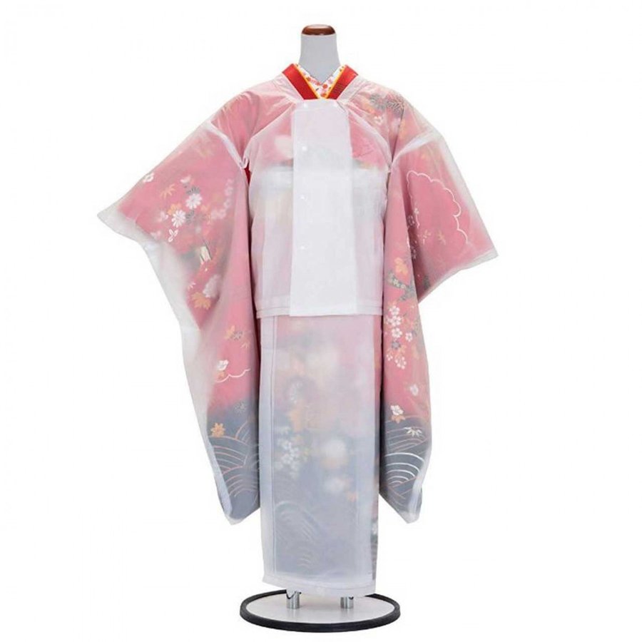 (雨コート 新) 雨コート 着物 6colors 和装 和服 レディース 女性 和装コート 雨 コート レインコート M L