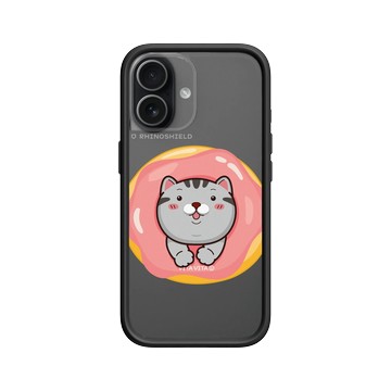 iPhone 17 Mod NX -邊框背蓋組合 (相機按鈕) 黑 - VITA VITA．塔仔是隻貓 - 再吃一口胖嘟嘟