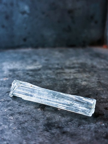 巴基斯坦 海藍寶柱 原礦原石 喉輪