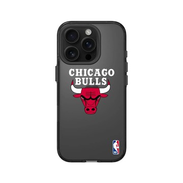 iPhone 16 Pro Clear (相機按鈕) 酷墨灰 - NBA - Logo-芝加哥公牛 Chicago Bulls - Light