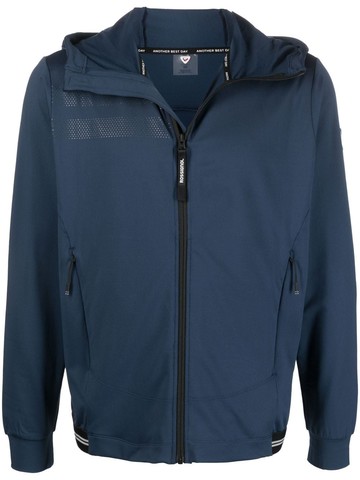 Rossignol - eco sweat hoodie - men - Elastane/Polyester - M - Blue