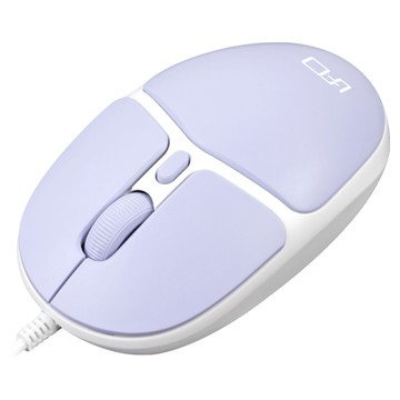 INTOPIC 廣鼎 光學極靜音有線滑鼠  MS-Q113  紫色