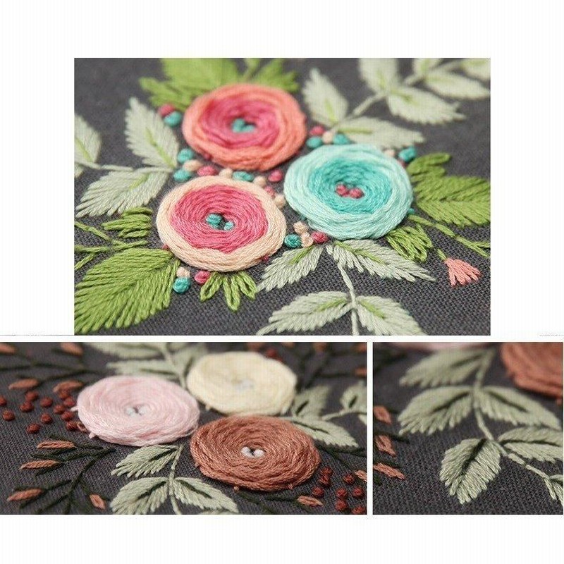 ハンドメイド　クロスステッチ完成品　パンジー　花　刺繍　インテリア クロスステッチキット （RIOLIS・リオリス・1020） パンジーの花束