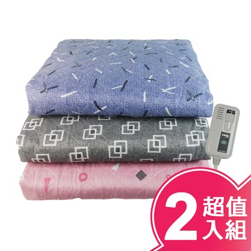 韓國太陽牌7段式省電型恆溫電熱毯（超值二入組） SE-10單人x2_廠商直送