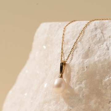 赫拉序曲 • 垂墜珍珠項鍊│Ms.瑪艾黎