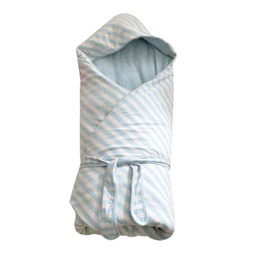 Fancy Belle 斯卡線曲 色坊針織兒童包巾兩用被 90*90cm 1個*  綠