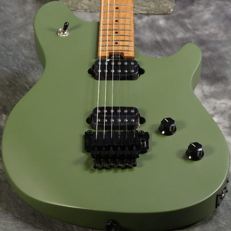 EVH Wolfgang WG Standard Baked Maple Fingerboard Matte Army S N:ICE220